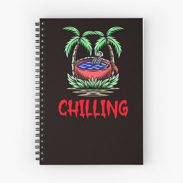 Item preview, skeleton chilling in a hot tub designed and sold by ydsdesigns.