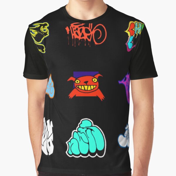 Vista previa del artículo con la obra «Jet Set Radio Graffiti Pack 2», diseñado y vendido por everything4eva.