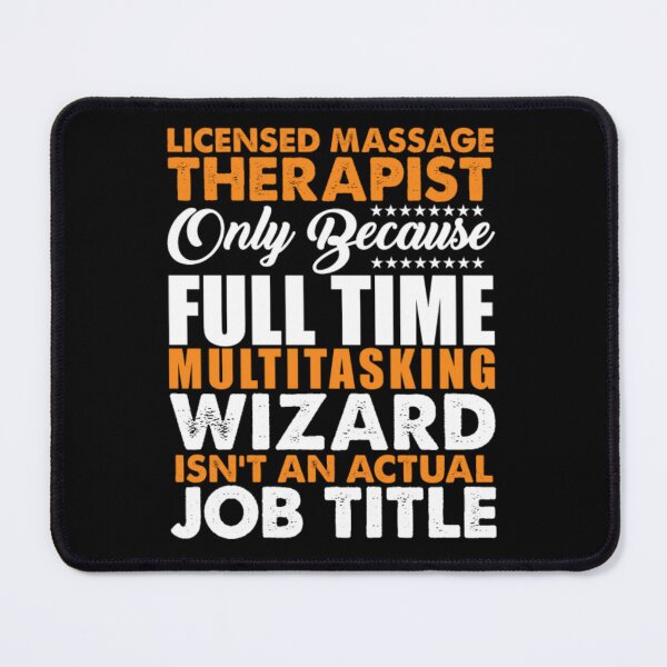 Item preview, Licensed Massage Therapist Not An Actual Job Title designed and sold by aryagiri.