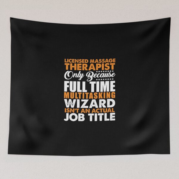 Item preview, Licensed Massage Therapist Not An Actual Job Title  designed and sold by aryagiri.