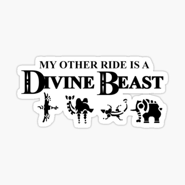 Item preview, My Other Ride Is a Divine Beast designed and sold by BetrocaJery.