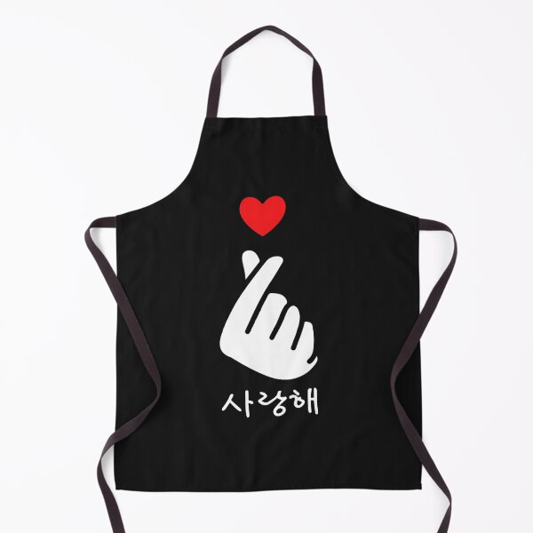 Item preview, Saranghae K-Pop Kdrama Finger Heart Korean Love designed and sold by TuaMaxhu.