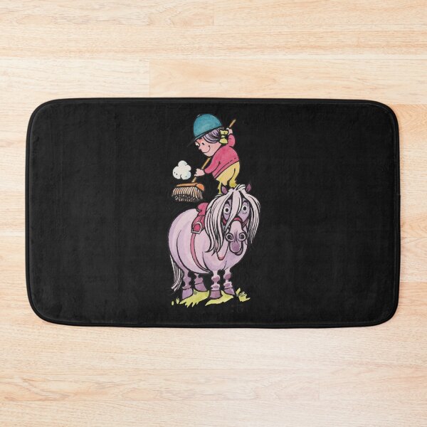 Item preview, Thelwell Rider Cleaning Their Horse designed and sold by TuaMaxhu.