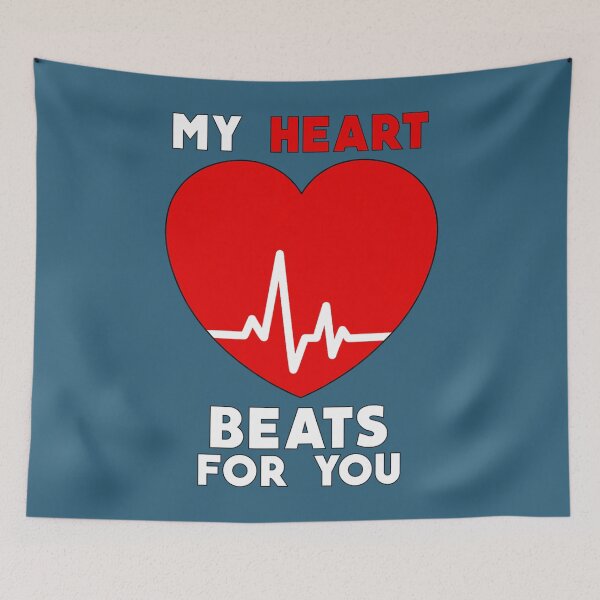 Item preview, Valentines Day My Heart Beats For You Matching Couples  designed and sold by TuaMaxhu.