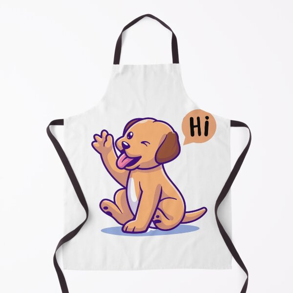 Item preview, Dog Waving designed and sold by Mystic-Roots99.