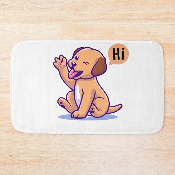Item preview,  Dog Waving designed and sold by Mystic-Roots99.