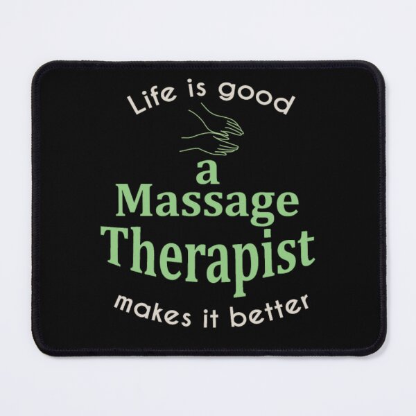 Item preview, Life is great. A massage therapist makes it better  designed and sold by aryagiri.