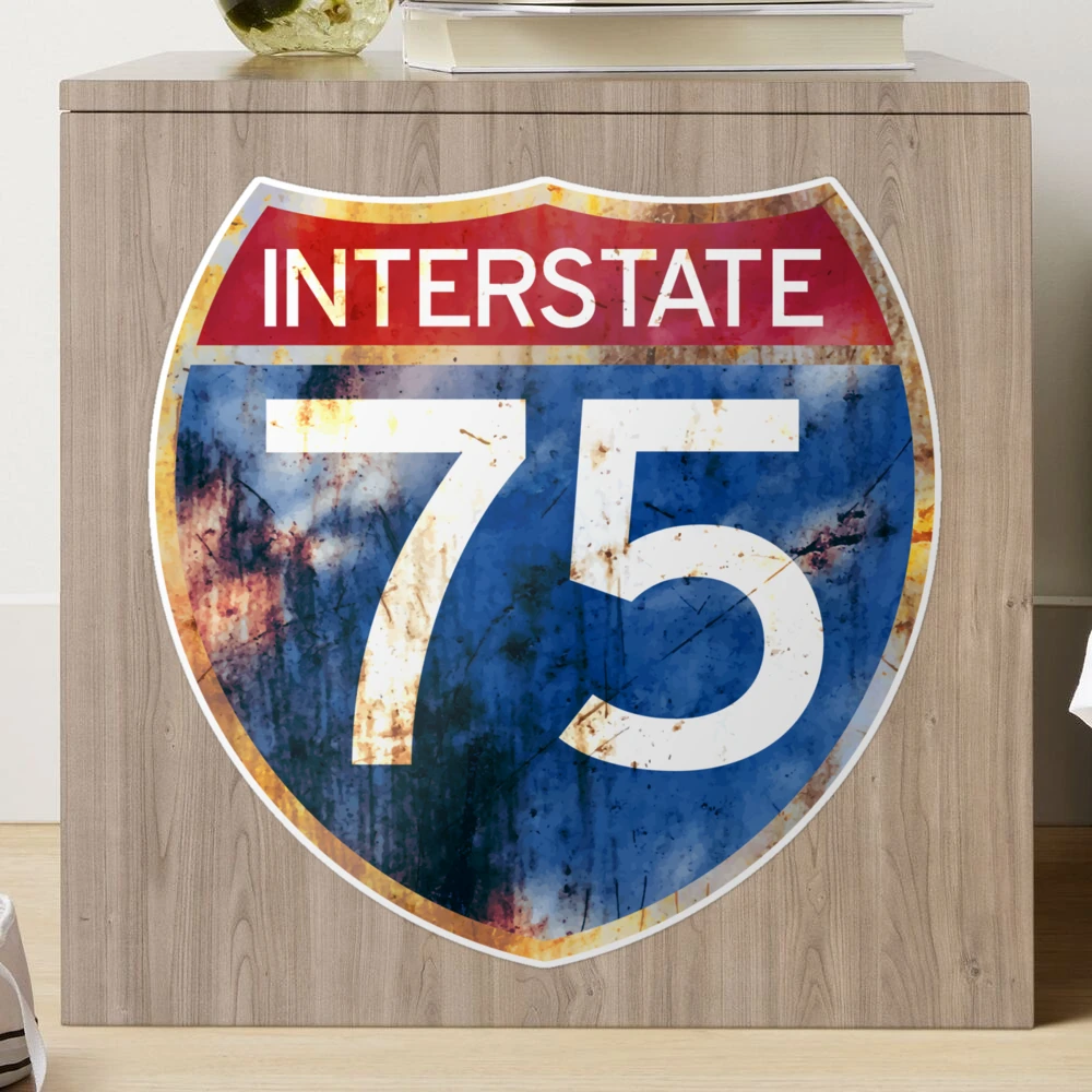 USA INTERSTATE75看板 0 Sign I-75 north USA INTERSTATE75看板