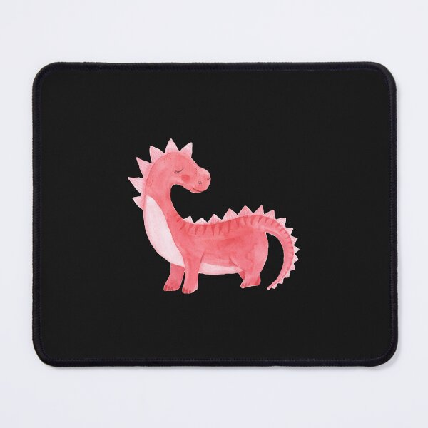 Item preview, Watercolor Pink Dinosaur designed and sold by DearSunny.
