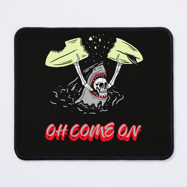Item preview, "oh come on"skeleton in sharks mouth designed and sold by ydsdesigns.