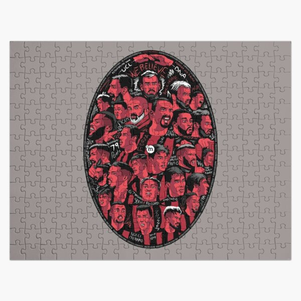 AC Milan - We Believe  Jigsaw Puzzle for Sale by FootballJerseys