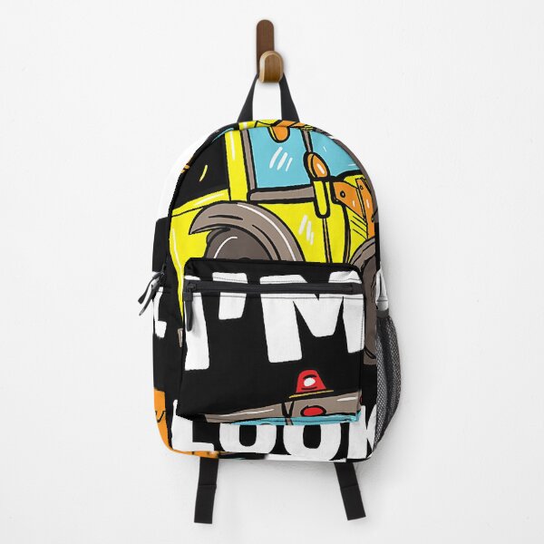 Item preview, I'm 2 Look Out Construction Truck 2nd Birthday Boy 2 Gift Bulldozer designed and sold by MalloWilli.