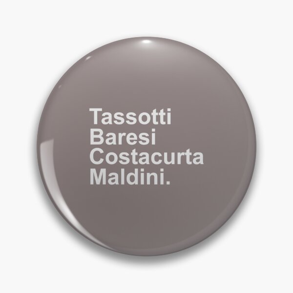 Item preview, Mejor defensa del AC Milan: Tassotti, Baresi, Costacurta, Maldini designed and sold by FootballJerseys.