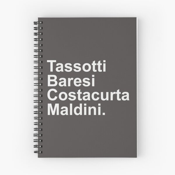 Item preview, Mejor defensa del AC Milan: Tassotti, Baresi, Costacurta, Maldini designed and sold by FootballJerseys.