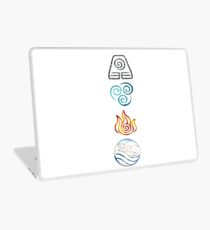 Avatar die letzten Airbender Element Symbole Laptop Folie