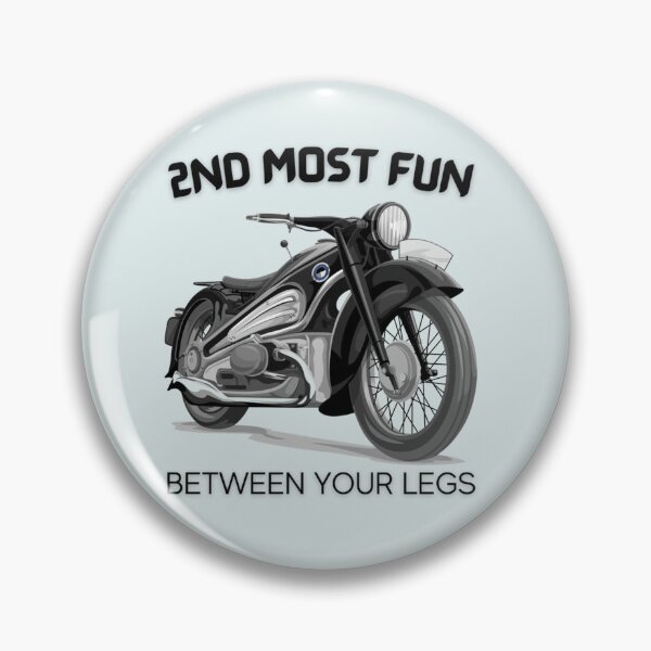 Item preview, 2nd Most Fun Motorcycle Between Your Legs   designed and sold by clothingstoreJK.