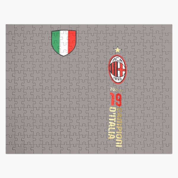 Ac milan champions scudito  Jigsaw Puzzle for Sale by FootballJerseys