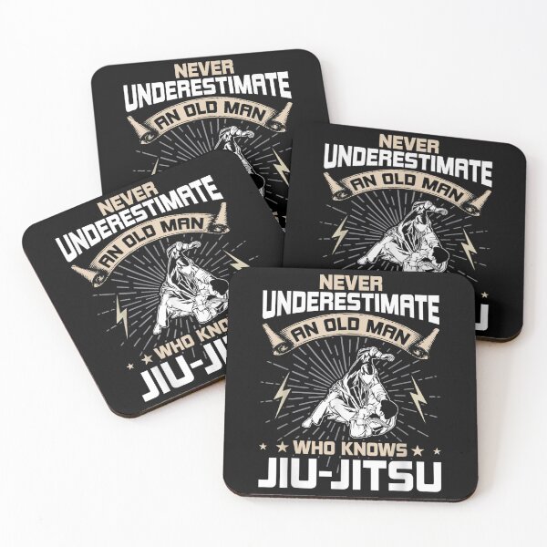 Item preview, Never Underestimate An Old Man Who Knows Jiu Jitsu designed and sold by eggenbergdi.