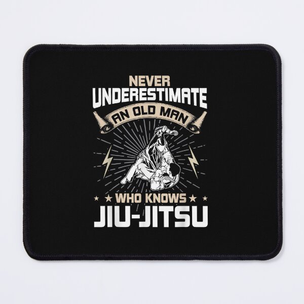 Item preview, Never Underestimate An Old Man Who Knows Jiu Jitsu designed and sold by eggenbergdi.