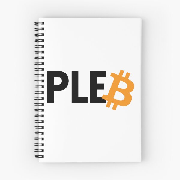 Item preview, bitcoin pleb designed and sold by TheBitcoinStore.