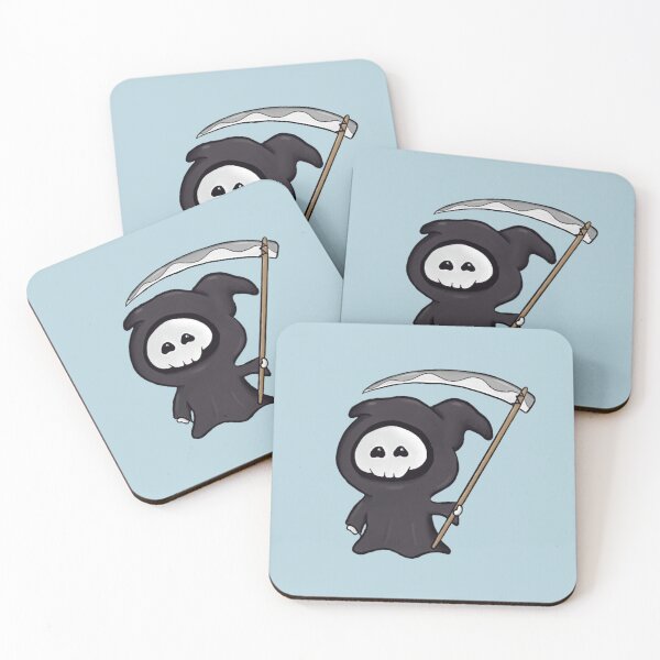Item preview, A cute grim reaper, funny and adorable killer   designed and sold by clothingstoreJK.