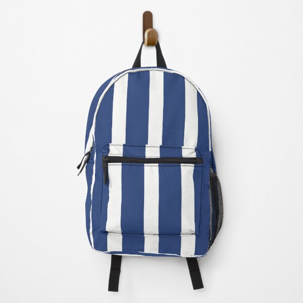 Item preview, Nautical Navy Blue And White Stripes Pattern designed and sold by S Cube Design.