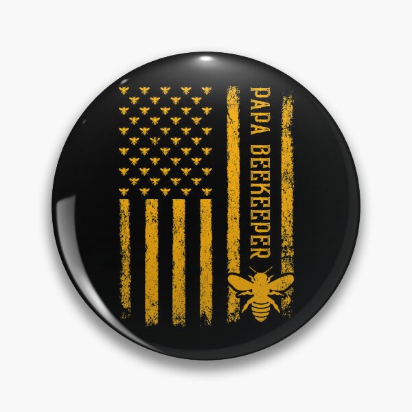 Item preview, Papa Beekeeper Fathers Day Vintage American Flag designed and sold by ujgbnx.