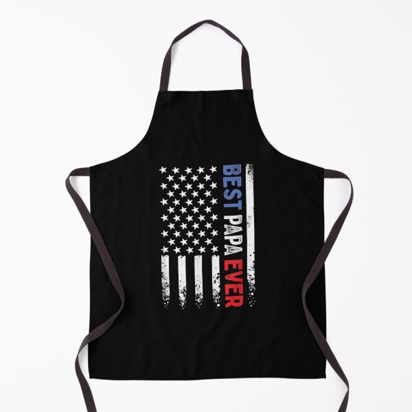 Item preview, Father's Day Best Papa Ever with US American Flag  designed and sold by KeishaShop.