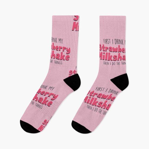 Item preview, First I Drink My Strawberry Milkshake, Then I Do The Things designed and sold by Open  Space.