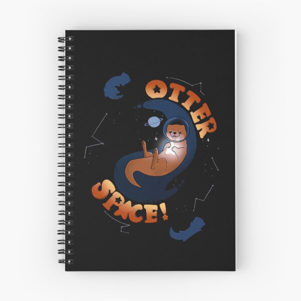 Item preview, Otter Space, Funny Otter, Otter Gifts, Astronaut, Outer Space, Space T-Shirt, Space Gift, Otter Cosmonaut designed and sold by Mossysplashart.