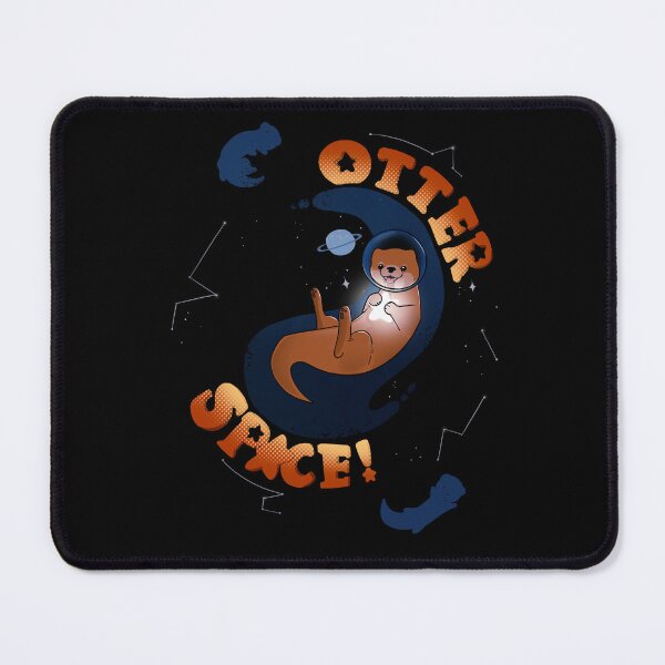 Item preview, Otter Space, Funny Otter, Otter Gifts, Astronaut, Outer Space, Space T-Shirt, Space Gift, Otter Cosmonaut designed and sold by Mossysplashart.