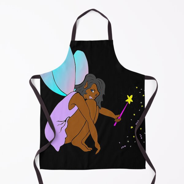 Item preview, Cute Black Girl Fairy Magic Empowerment designed and sold by nedrae.