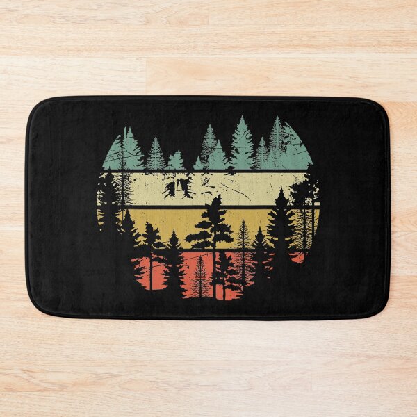 Item preview, Wildlife Trees Outdoors Nature Retro Forest designed and sold by BennetJaco.