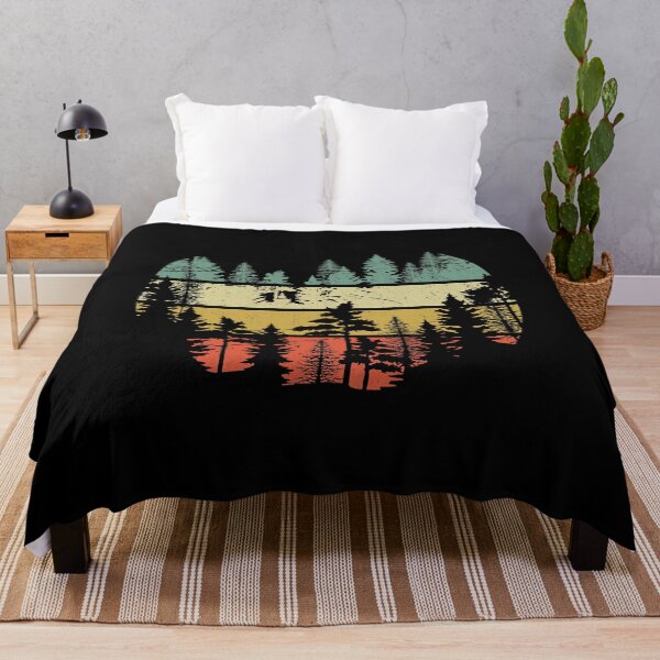 Item preview, Wildlife Trees Outdoors Nature Retro Forest designed and sold by BennetJaco.