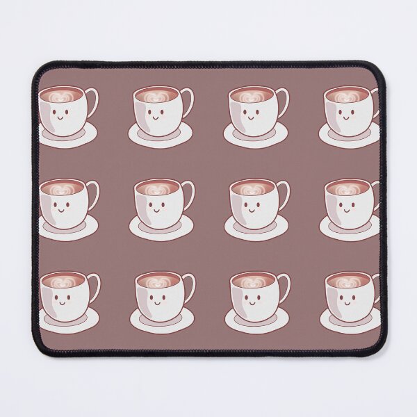 Item preview, Cute and adorable coffee cup! latte design, cartoon coffee art. designed and sold by sqshmallowsart.