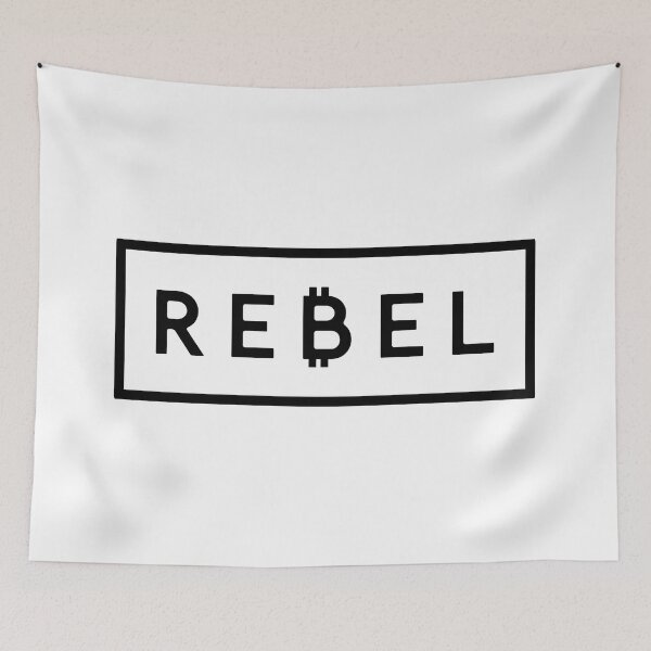 Item preview, Bitcoin Rebel designed and sold by TheBitcoinStore.