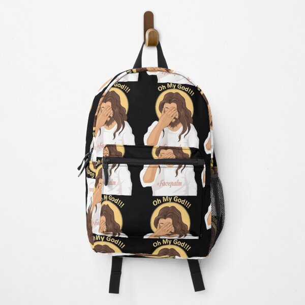 Item preview, Jesus, Facepalm, Atheist , Oh My God designed and sold by nedrae.