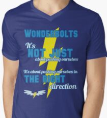 Being a Wonderbolt quote - Spitfire (MLP) Men's V-Neck T-Shirt
