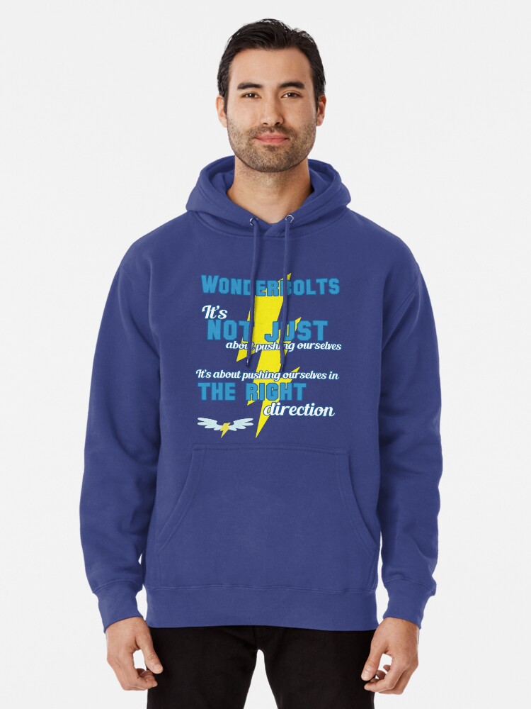 Being a Wonderbolt quote - Spitfire (MLP) Pullover Hoodie for