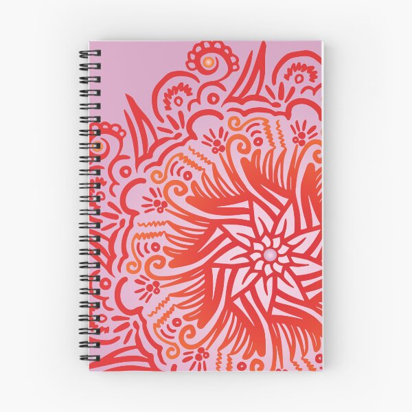Item preview, Mandala de flores al atardecer designed and sold by Sonja McKinnon.