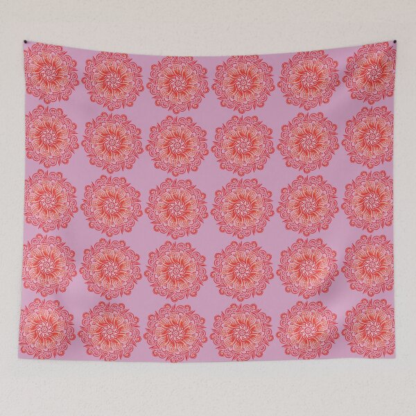 Item preview, Sunset flower Mandala  designed and sold by Sonja McKinnon.