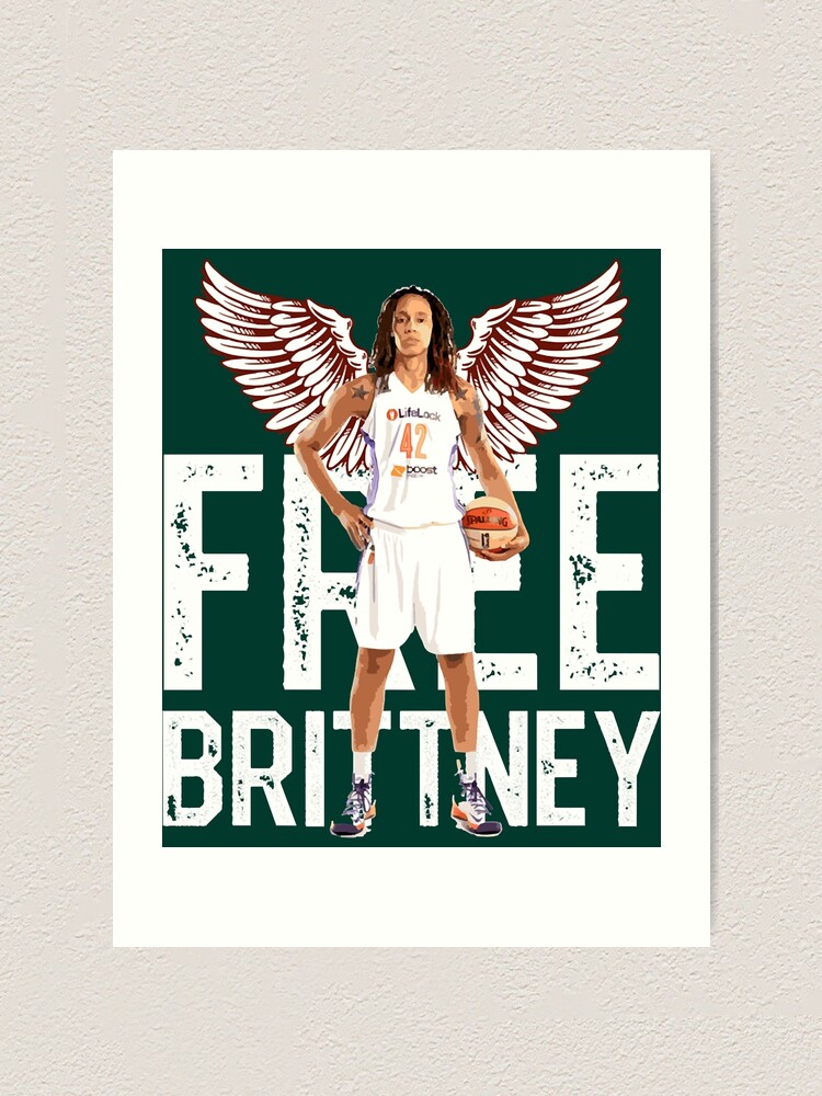 “Free Brittney Griner - Brittney Griner - freebg - wearebg " Art Print