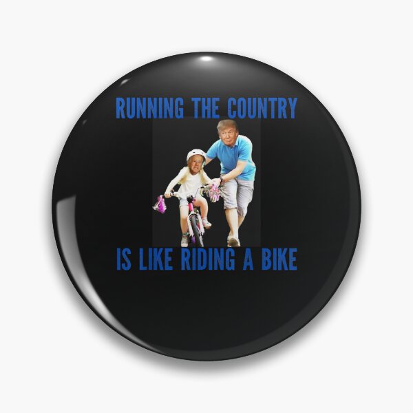 Item preview, Biden Falls Off Bike Funny Joe Biden Falling Off His Bicycle designed and sold by Lynette1241.