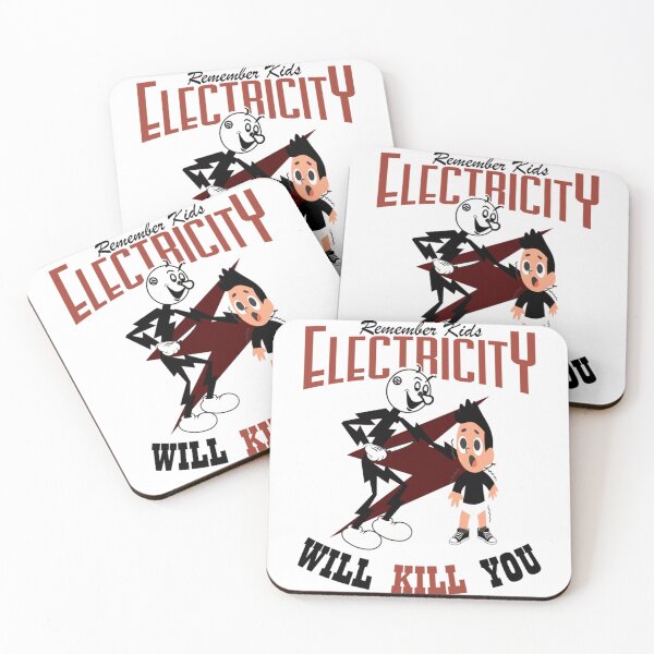 Item preview, Remember Kids, Electricity Will Kill You                     designed and sold by PrincessNana1.
