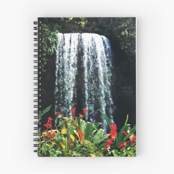 Item preview, Waterfall with Flowers in the Foreground designed and sold by Moonbeamdesignz.