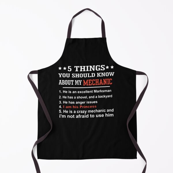 Item preview, 5things You Should Know About My Mechanic designed and sold by aryagiri.