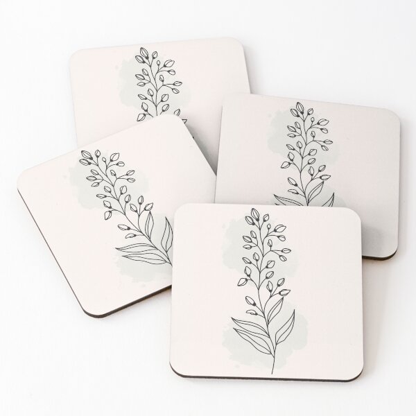 Item preview, One Line art minimalist flower Drawing - minimalist floral art design designed and sold by Softlife.