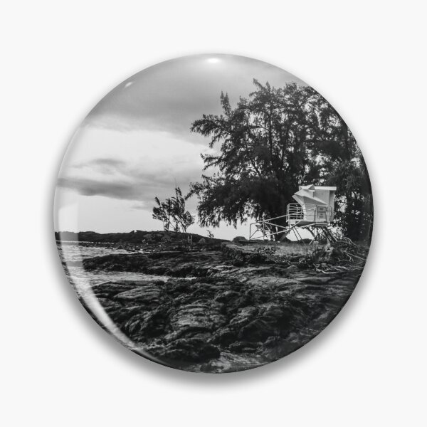 Item preview, big island - black and white beach designed and sold by Perggals© - Stacey Turner.
