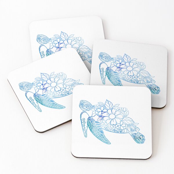 Item preview, Floral Mandala Sea Turtle Lover designed and sold by UniQueensShop.