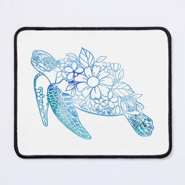 Item preview, Floral Mandala Sea Turtle Lover designed and sold by UniQueensShop.
